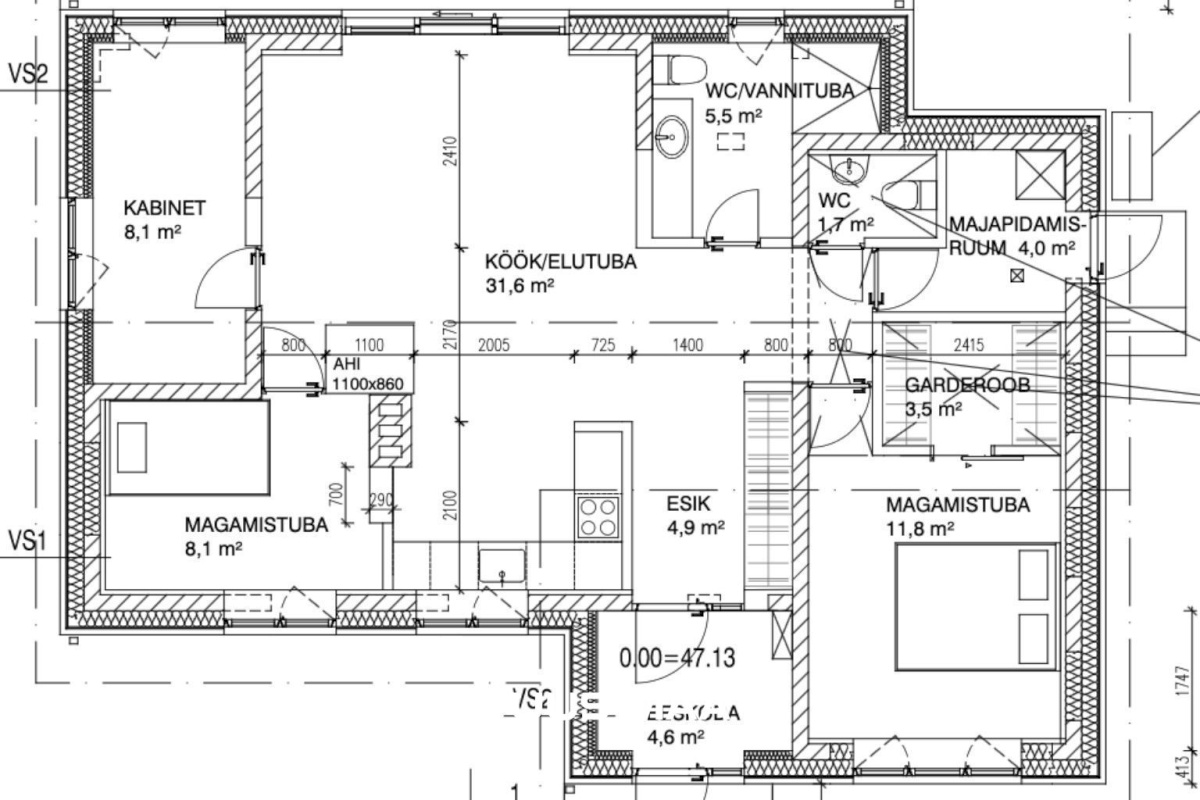 Kohila vald, Vana-Aespa küla, Papi tn 2