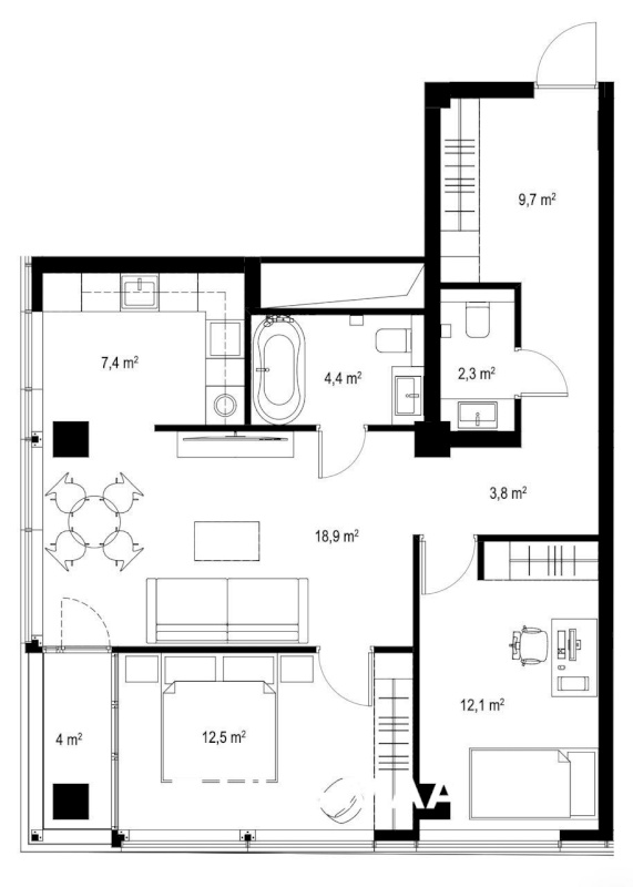 Tallinn, Kesklinna linnaosa, Juhkentali, Võistluse 6/2