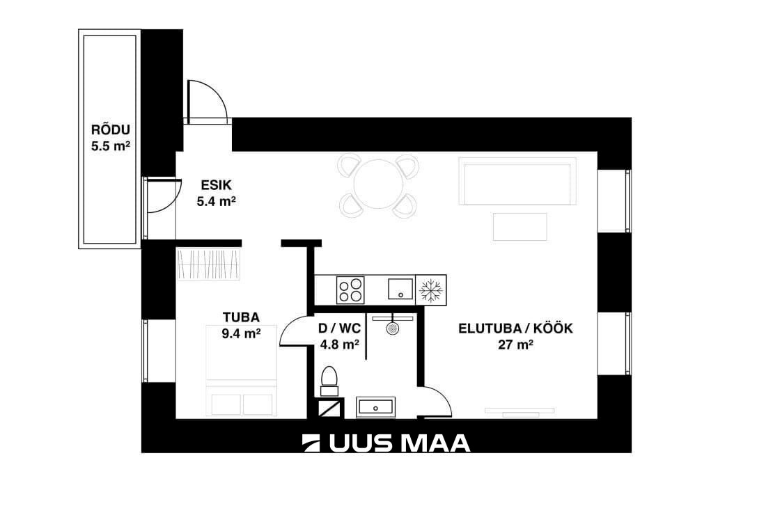 Tallinn, Kesklinna linnaosa, Keldrimäe, Tartu mnt 51