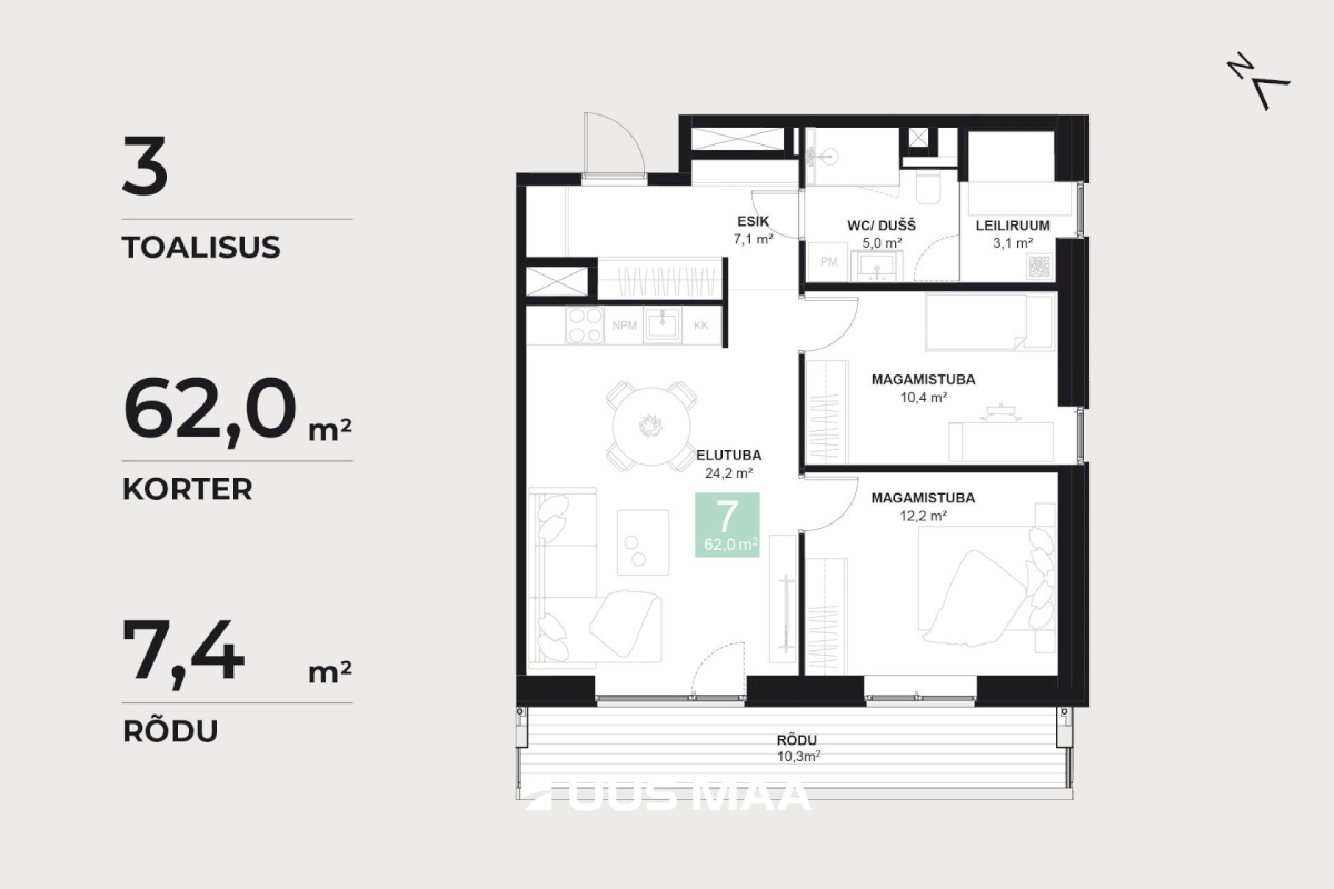 Pärnu linn, Pärnu linn, Mai, Papiniidu 50