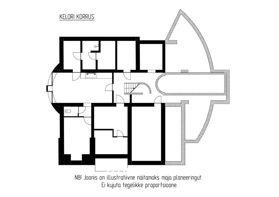 Tallinn, Pirita linnaosa, Merivälja, Lääne tee 1