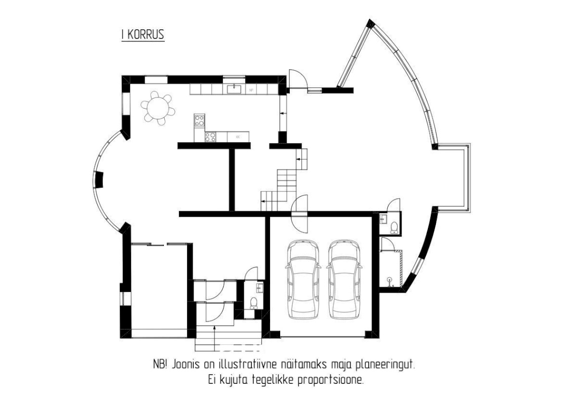 Tallinn, Pirita linnaosa, Merivälja, Lääne tee 1