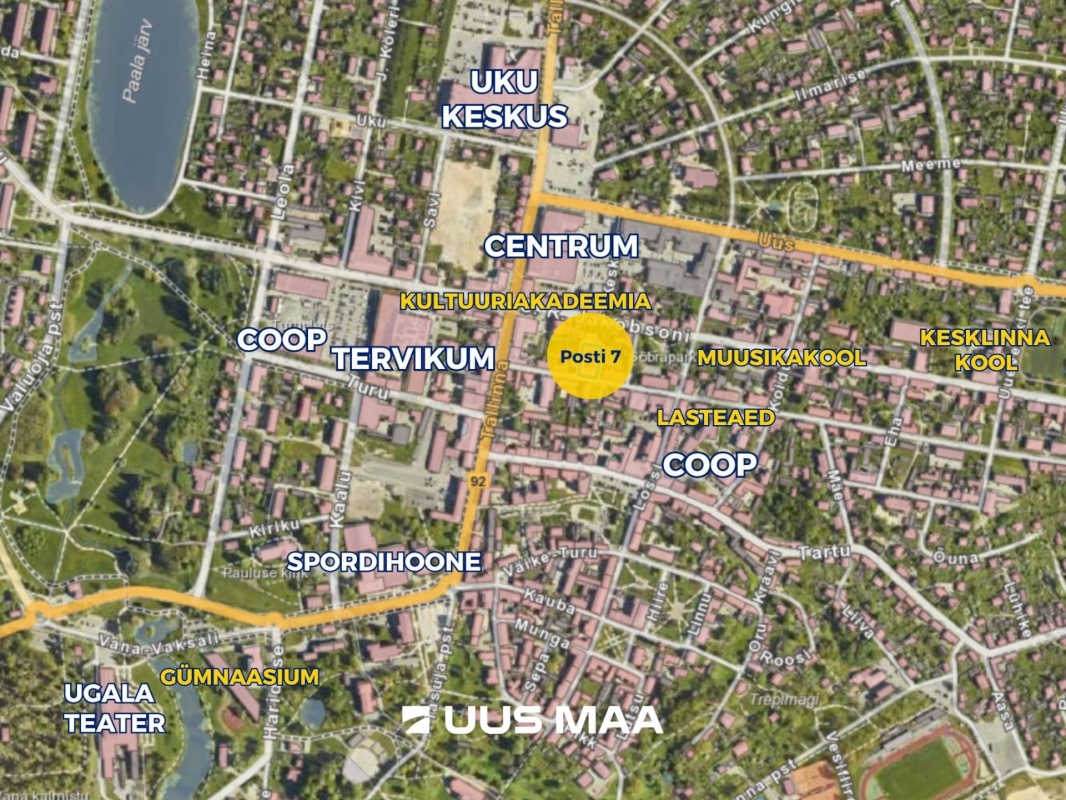 Viljandi linn, Kesklinn, Posti 7