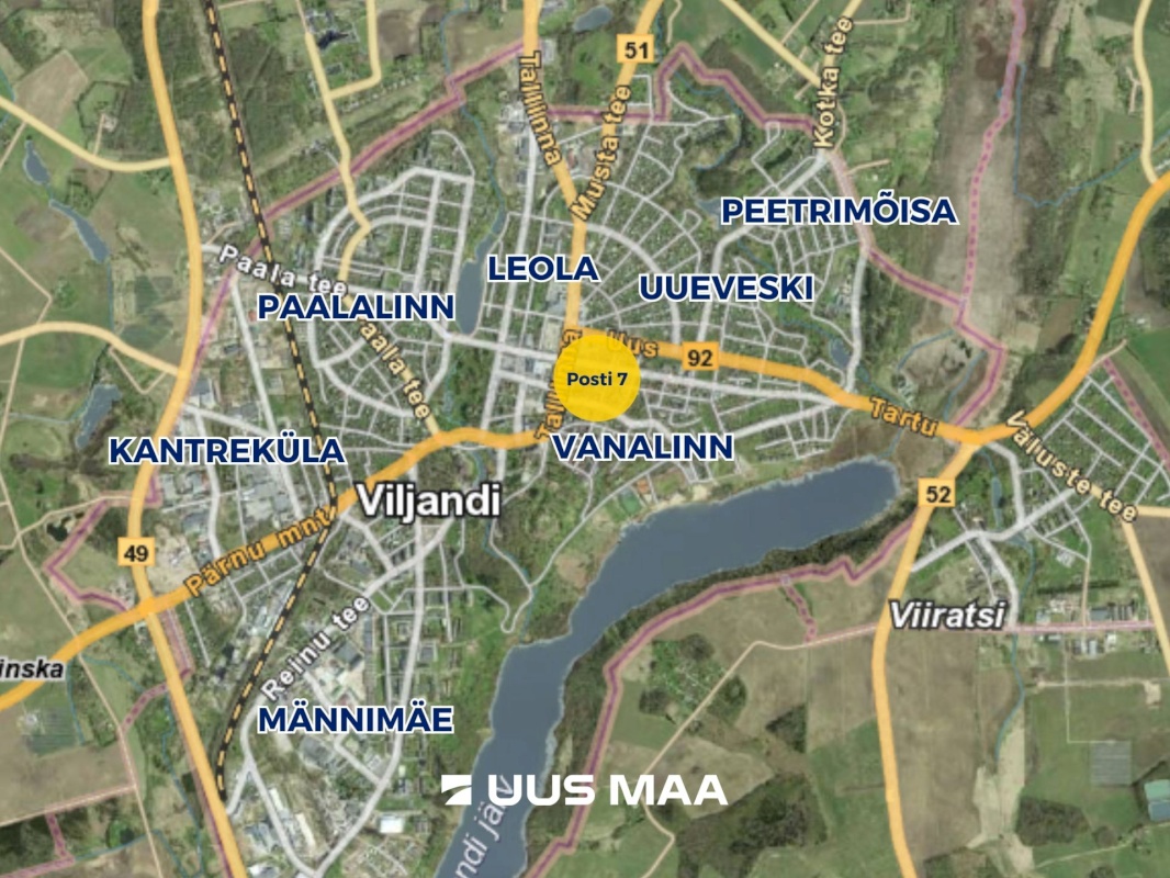 Viljandi linn, Kesklinn, Posti 7