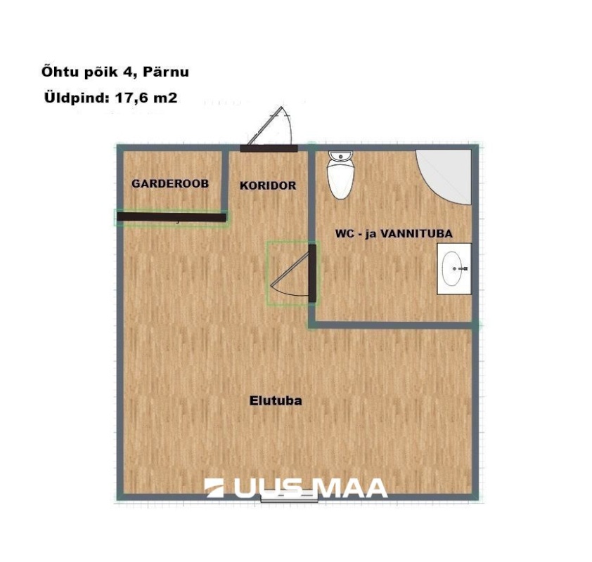 Pärnu linn, Pärnu linn, Kesklinn, Õhtu põik 4