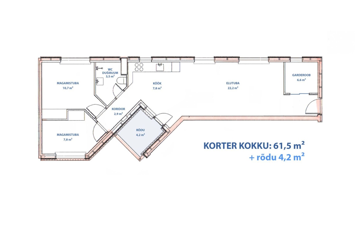 Pärnu linn, Pärnu linn, Rannarajoon, Side 2A/2