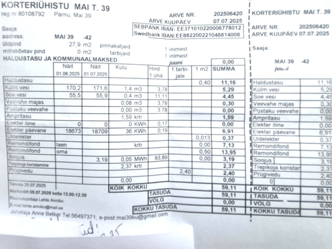 Pärnu linn, Pärnu linn, Mai, Mai tn 39