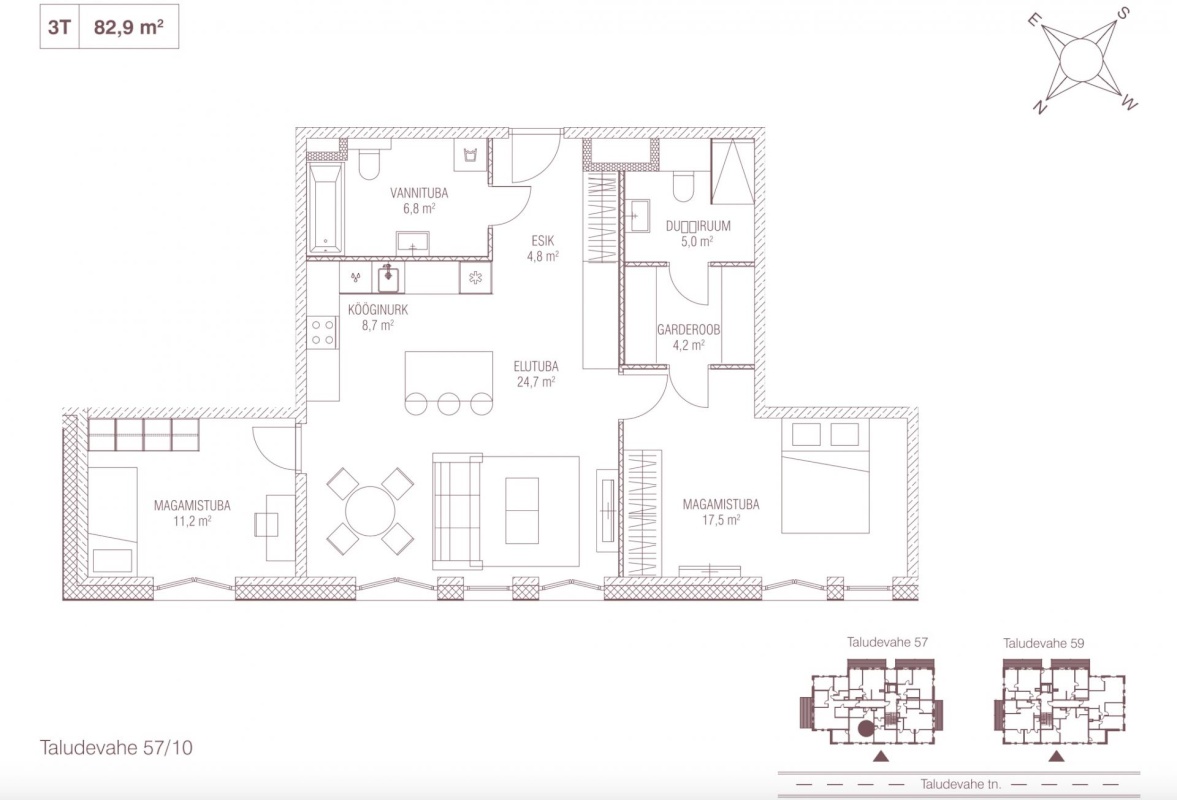 Tallinn, Haabersti linnaosa, Taludevahe 57-10