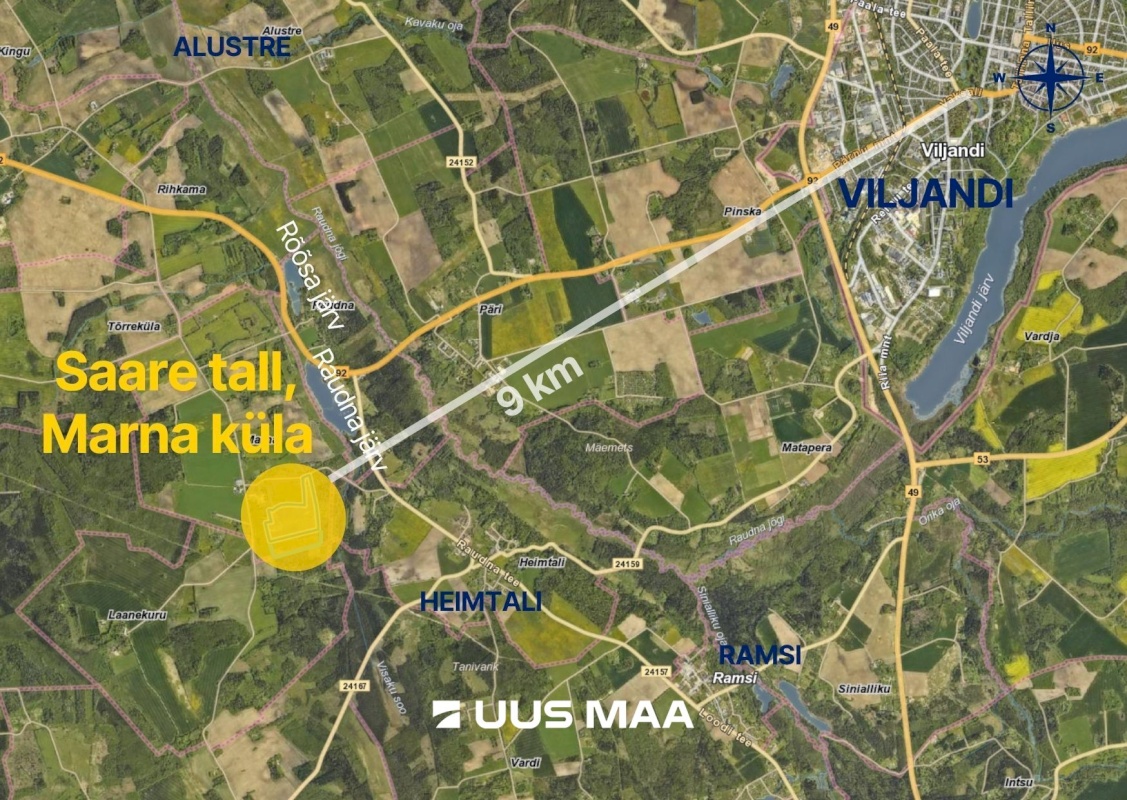 Viljandi vald, Marna küla, Saare tall