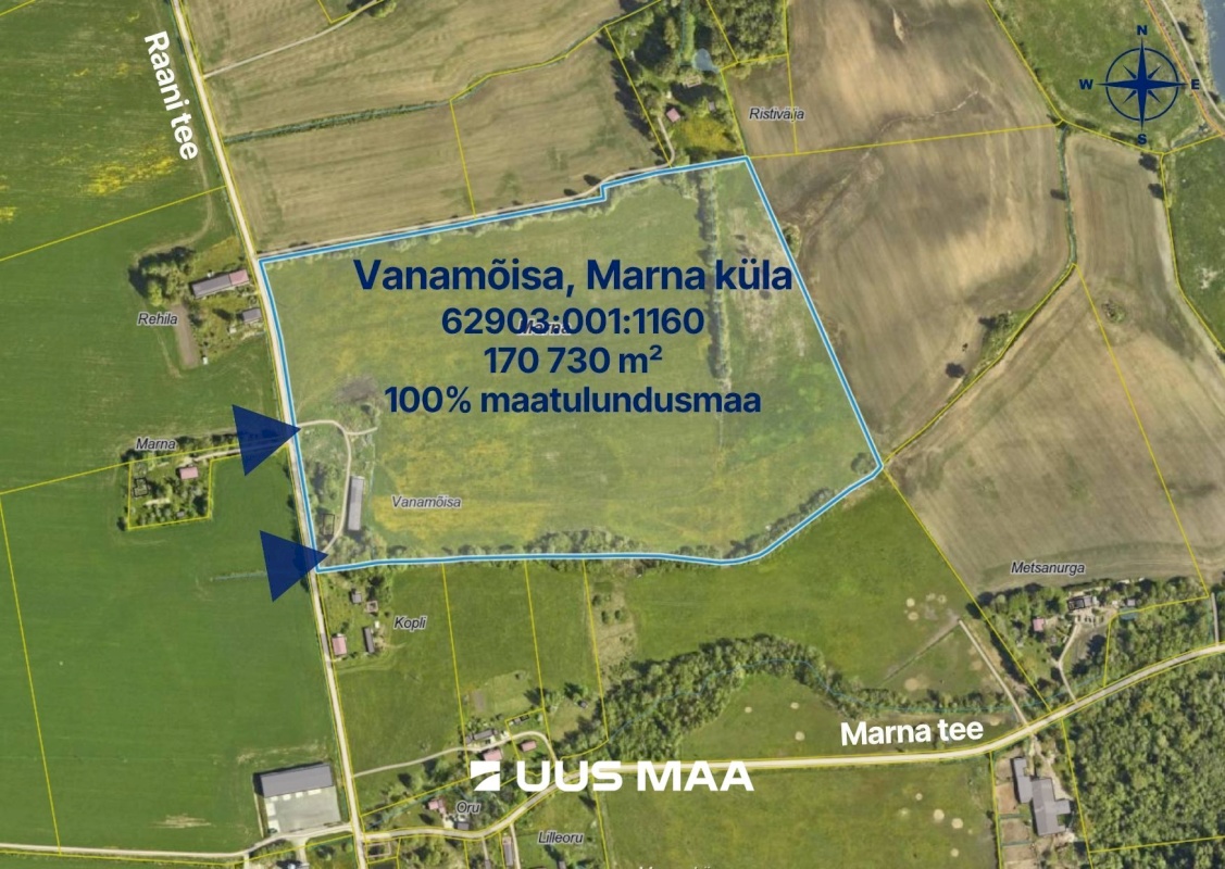 Viljandi vald, Marna küla, Vanamõisa