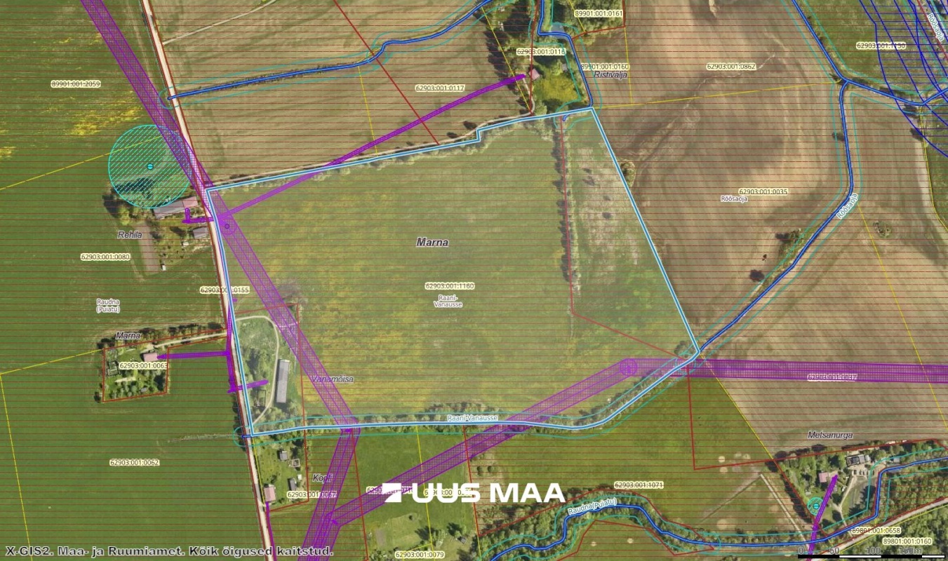 Viljandi vald, Marna küla, Vanamõisa