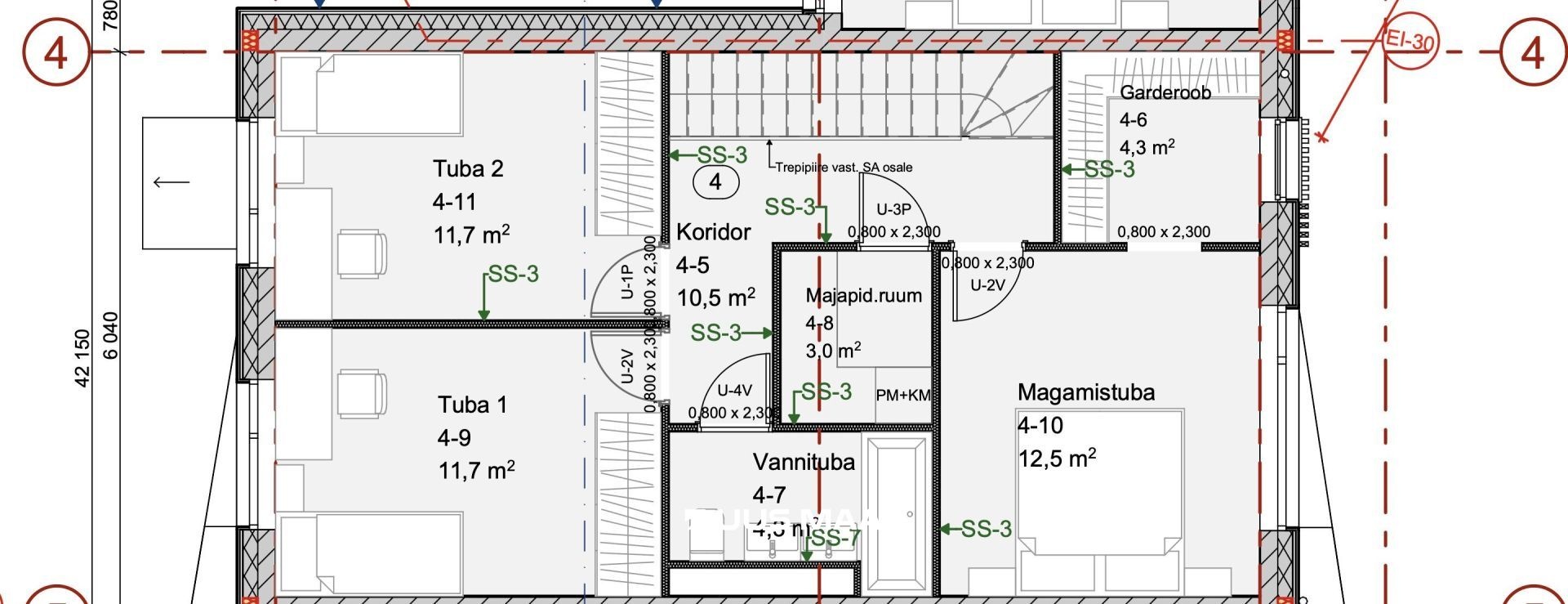 Viimsi vald, Haabneeme alevik, Laaneserva tee 8-2
