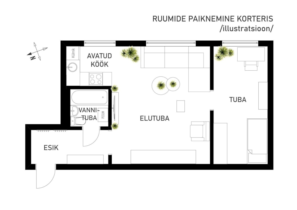 Viljandi linn, Paalalinn, Põhja pst 2b