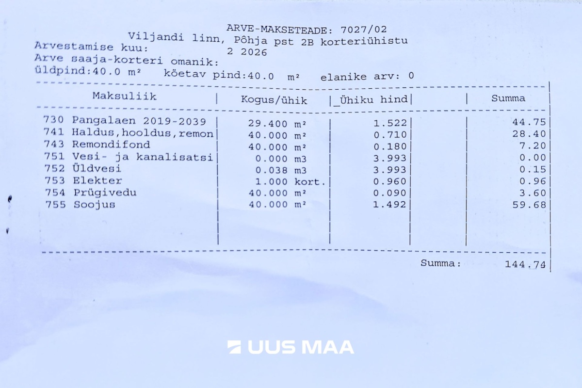 Viljandi linn, Paalalinn, Põhja pst 2b