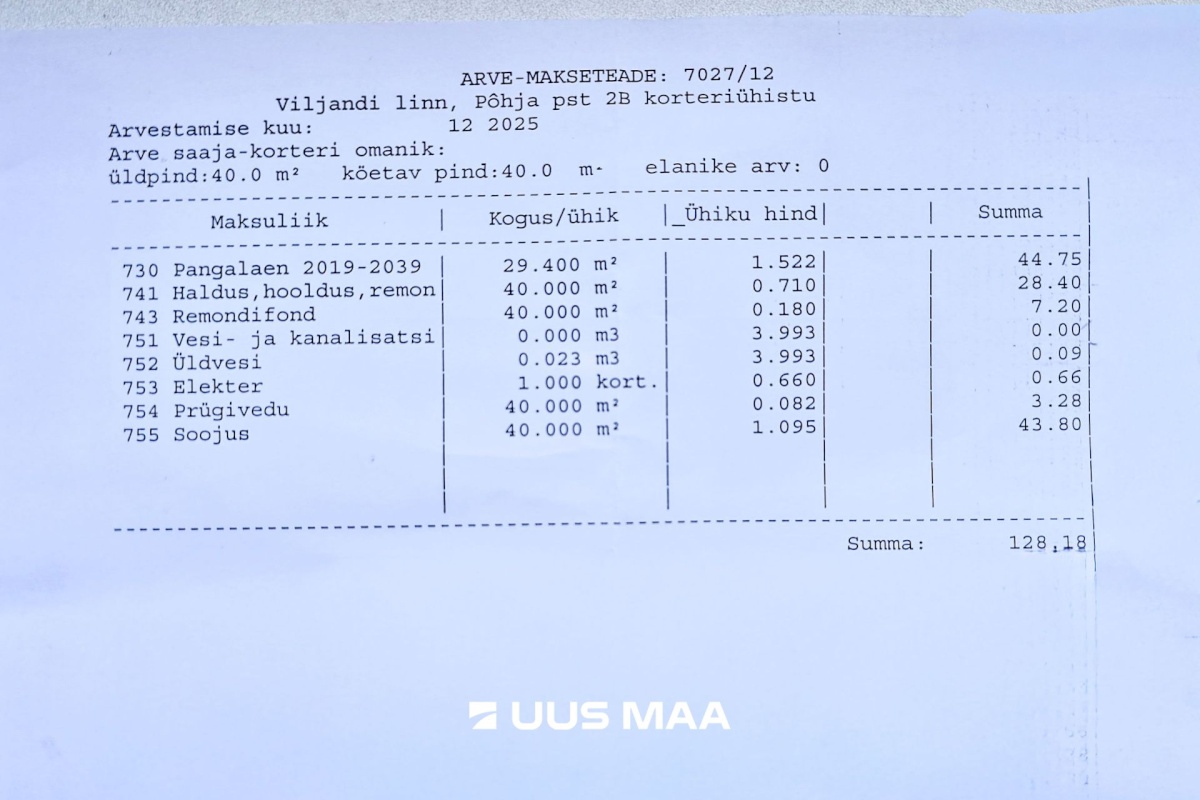 Viljandi linn, Paalalinn, Põhja pst 2b