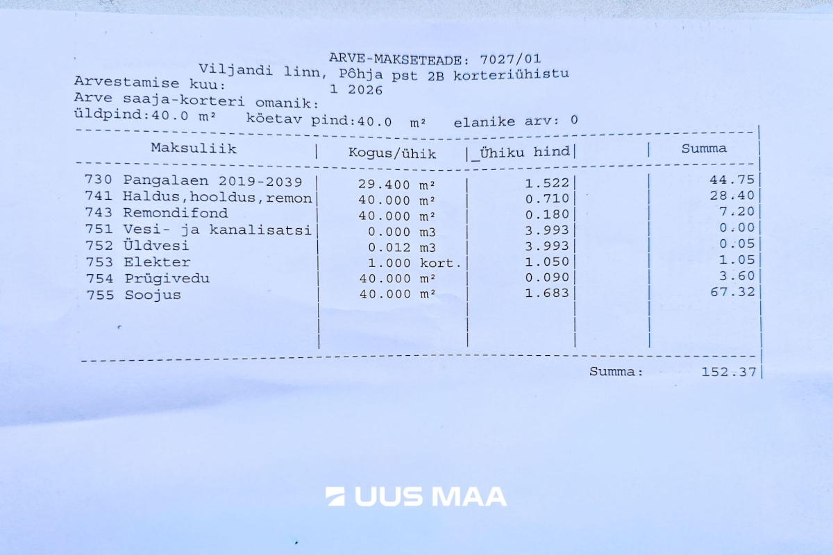 Viljandi linn, Paalalinn, Põhja pst 2b