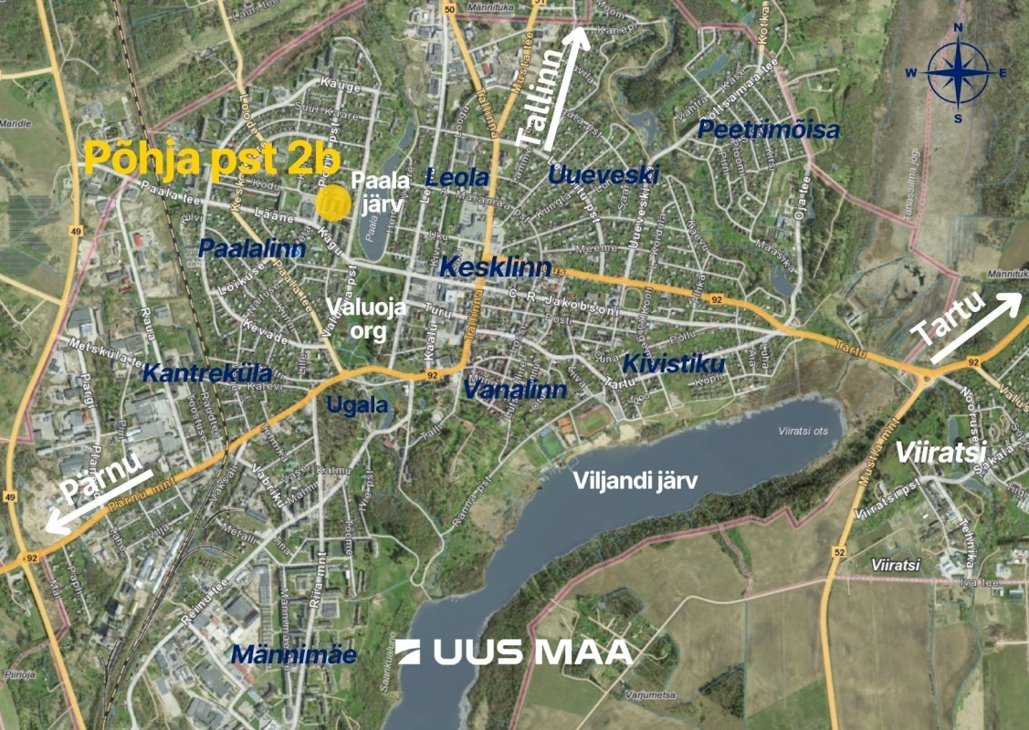 Viljandi linn, Paalalinn, Põhja pst 2b