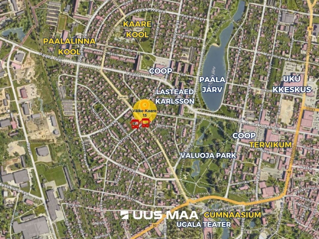 Viljandi linn, Paalalinn, Väike-Kaare 13