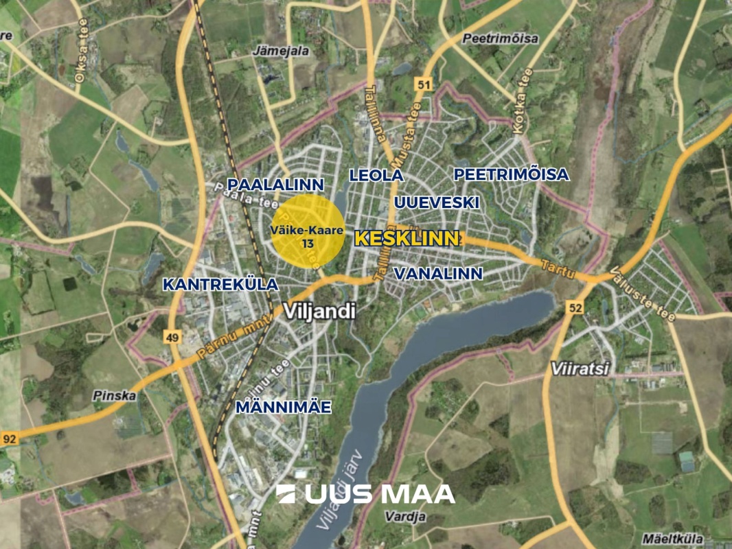 Viljandi linn, Paalalinn, Väike-Kaare 13