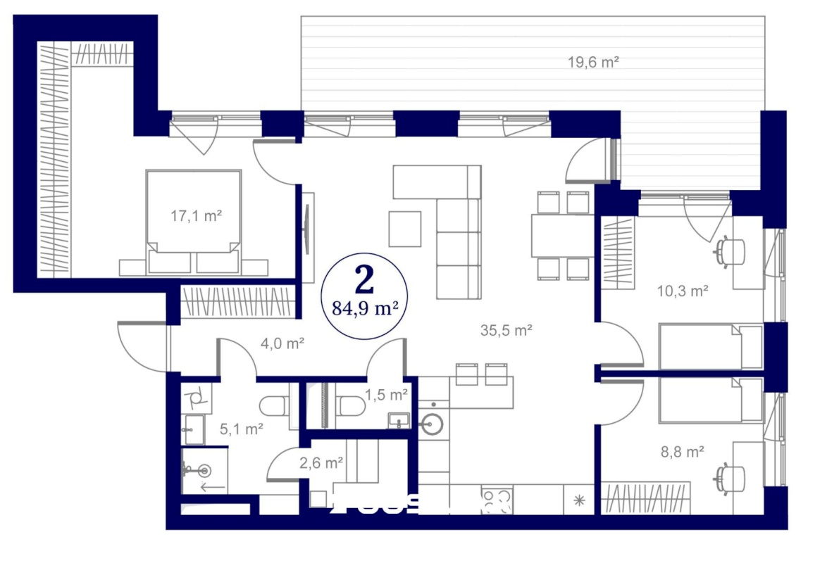 Tartu linn, Tartu linn, Ülejõe, VON WAHLI 81,  Staadioni 81-2