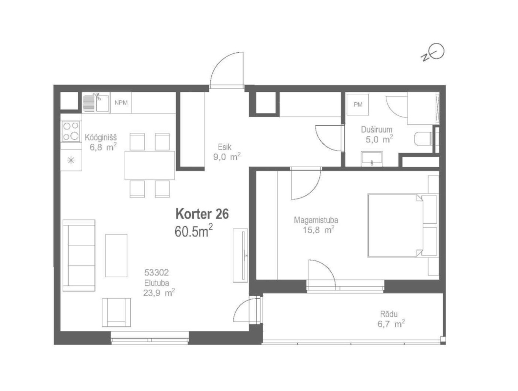 Tallinn, Kesklinna linnaosa, Kiisa tn 12-26