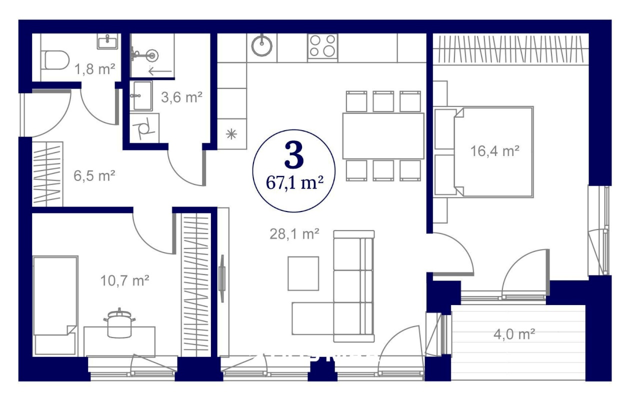 Tartu linn, Tartu linn, Ülejõe, VON WAHLI 81,  Staadioni 81-3
