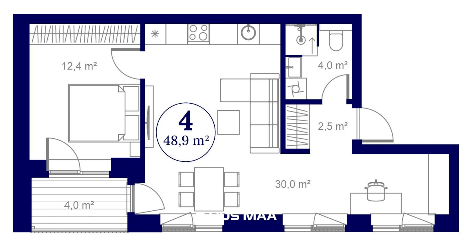 Tartu linn, Tartu linn, Ülejõe, VON WAHLI 81,  Staadioni 81-4