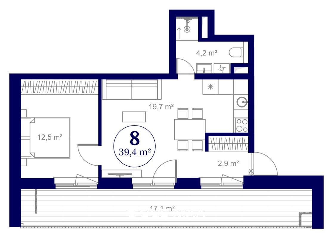 Tartu linn, Tartu linn, Ülejõe, VON WAHLI 81,  Staadioni 81-8