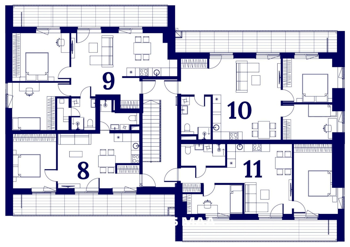 Tartu linn, Tartu linn, Ülejõe, VON WAHLI 81,  Staadioni 81-11