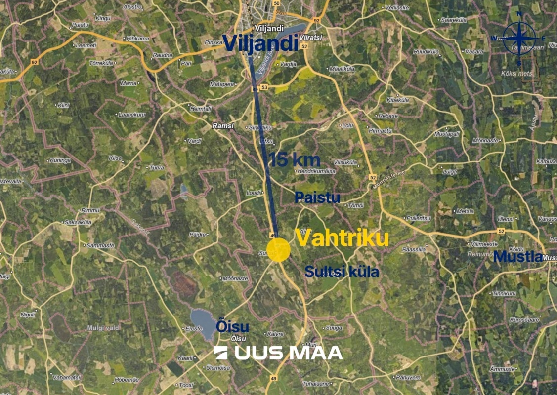 Viljandi vald, Sultsi küla, Vahtriku