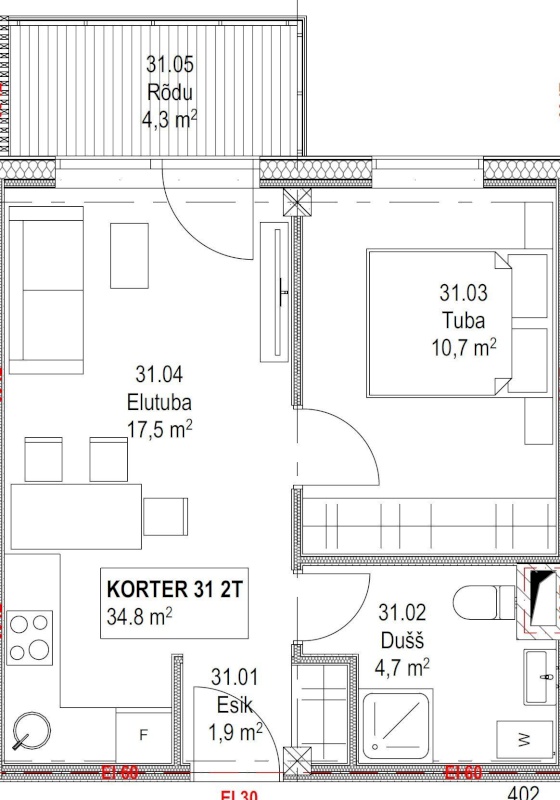 Maardu linn, Avar 8-31