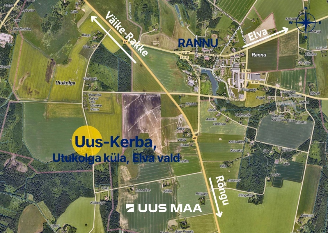 Elva vald, Utukolga küla, Uus-Kerba