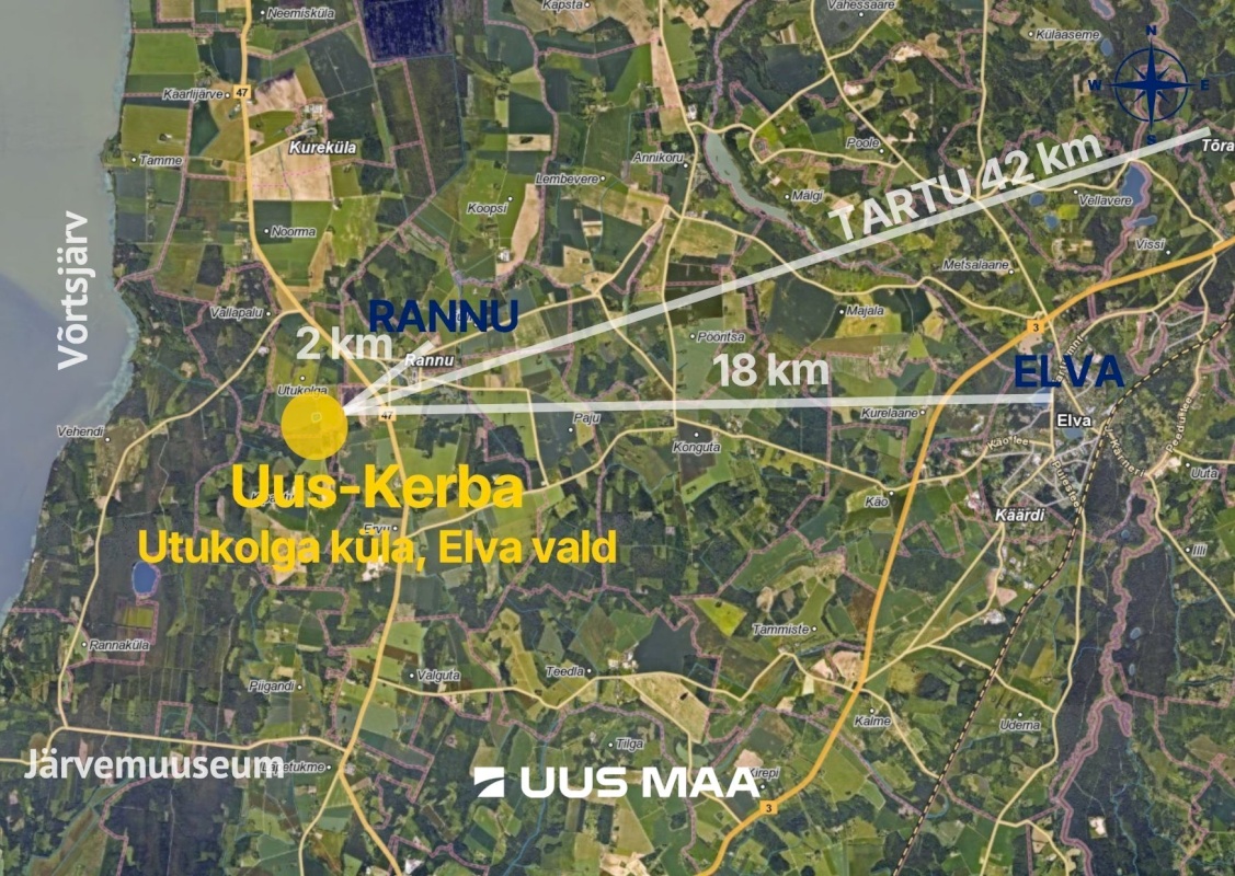 Elva vald, Utukolga küla, Uus-Kerba