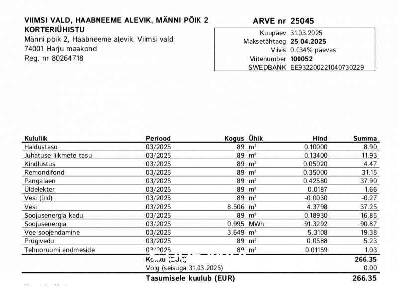 Viimsi vald, Haabneeme alevik, Männi põik 2