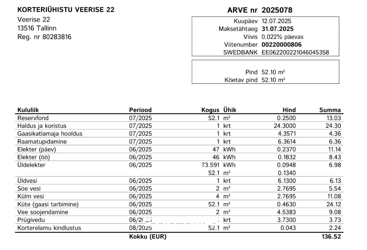 Tallinn, Haabersti linnaosa, Kakumäe, Veerise 22