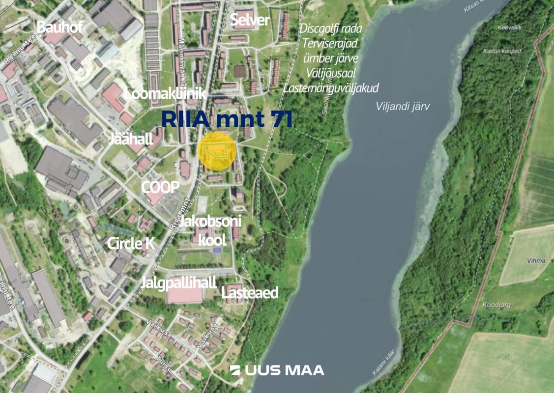 Viljandi linn, Männimäe, Riia mnt 71