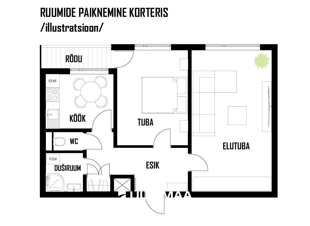 Viljandi linn, Männimäe, Riia mnt 71