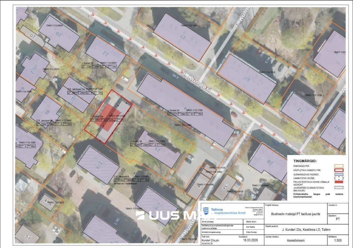 Tallinn, Kesklinna linnaosa, Kunderi 22a