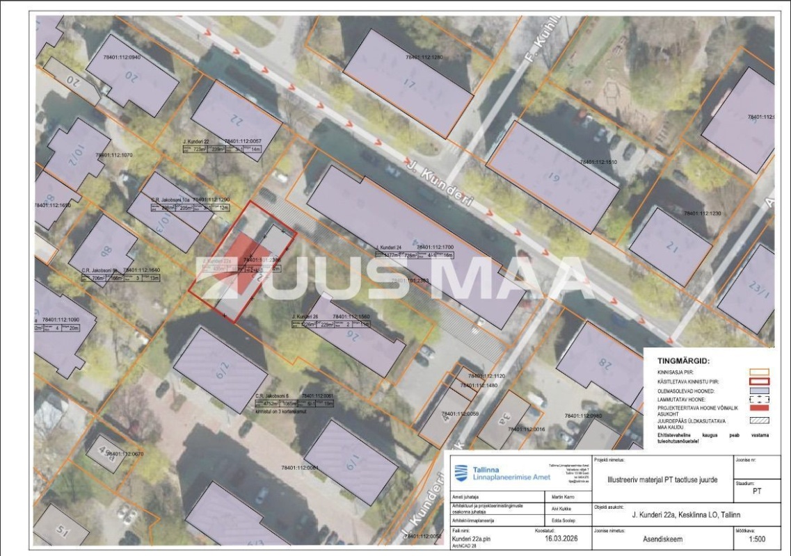 Tallinn, Kesklinna linnaosa, Kunderi 22a