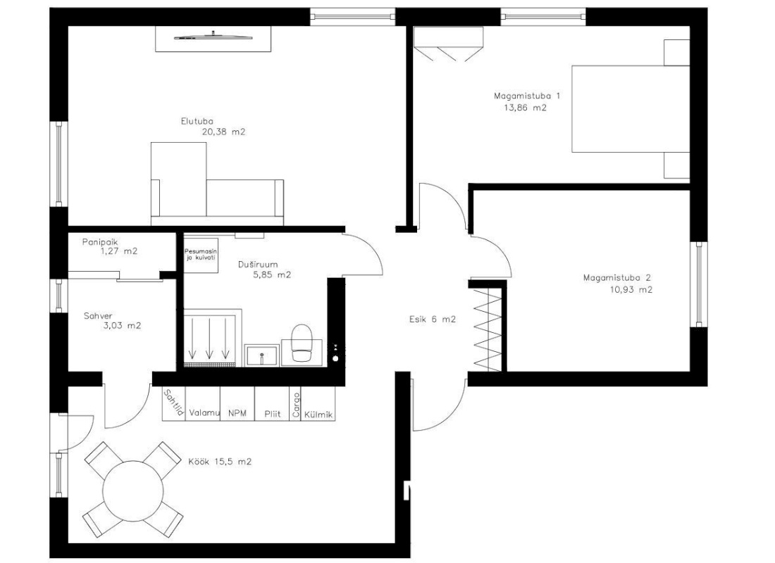 Hiiumaa vald, Lauka küla, Käina tee 14