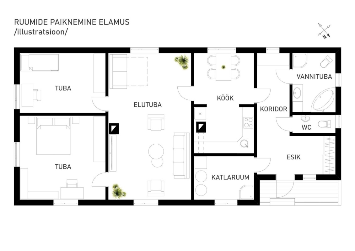 Põhja-Sakala vald, Supsi küla, Maasika