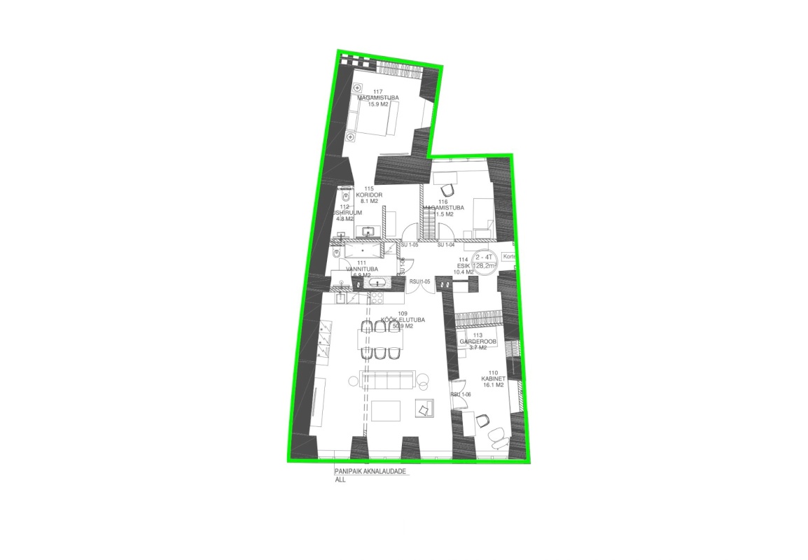 Tallinn, Kesklinna linnaosa, Vanalinn, Suur-Kloostri tn 1