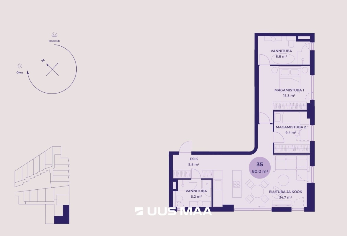 Tallinn, Kesklinna linnaosa, Tartu mnt 15-35