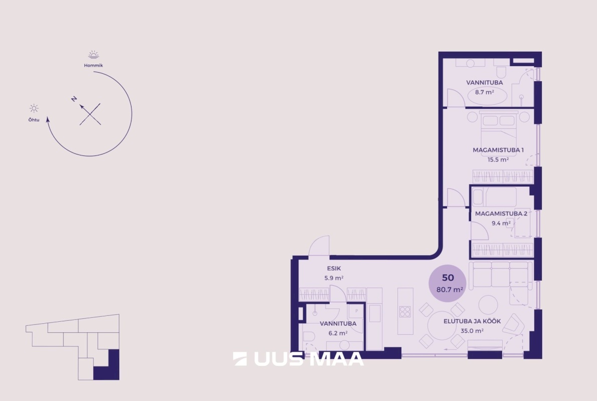 Tallinn, Kesklinna linnaosa, Tartu mnt 15-50