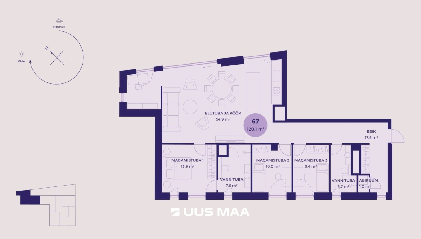 Tallinn, Kesklinna linnaosa, Tartu mnt 15-67