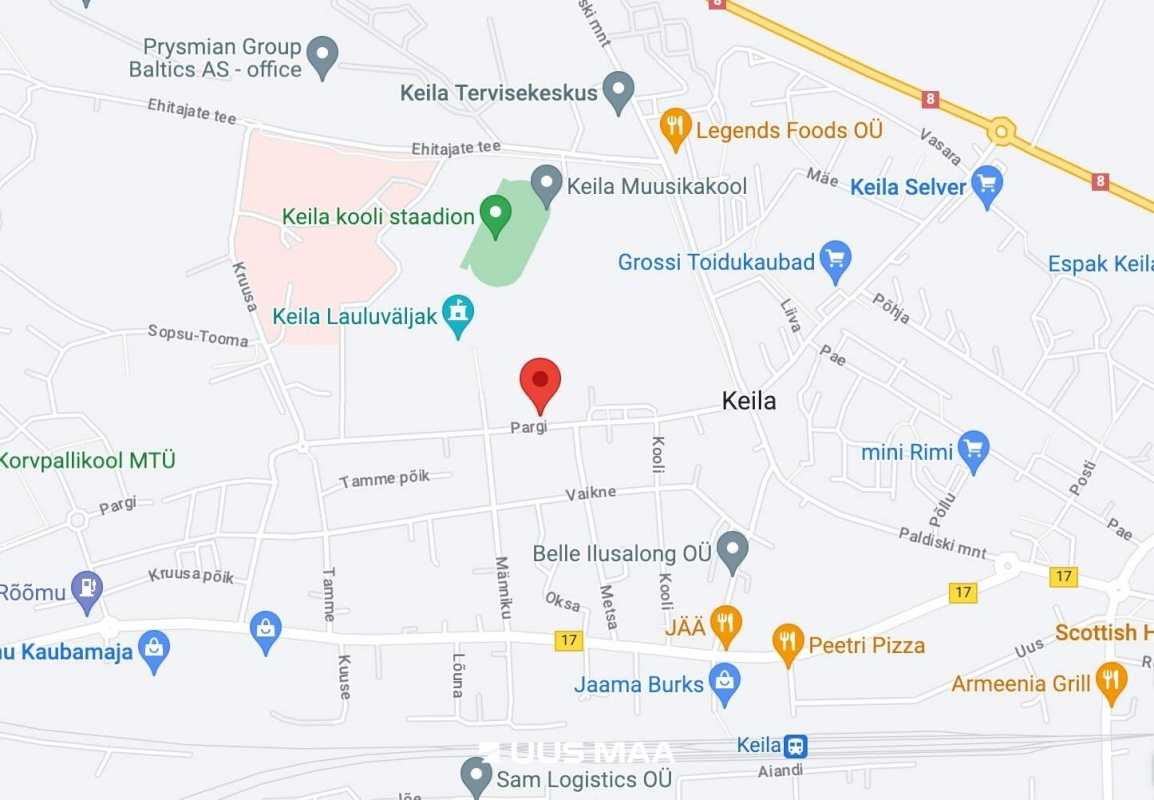 Keila linn, Pargi tn 2d