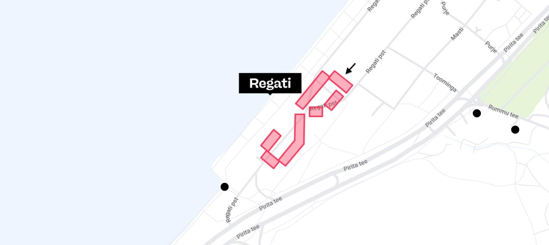 Tallinn, Pirita linnaosa, Regati pst 3