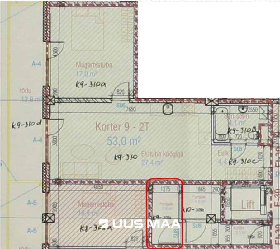 Tallinn, Kesklinna linnaosa, Juhkentali, Juhkentali 52