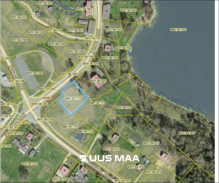 Rõuge vald, Rõuge alevik, Järvekalda 1 ja 8