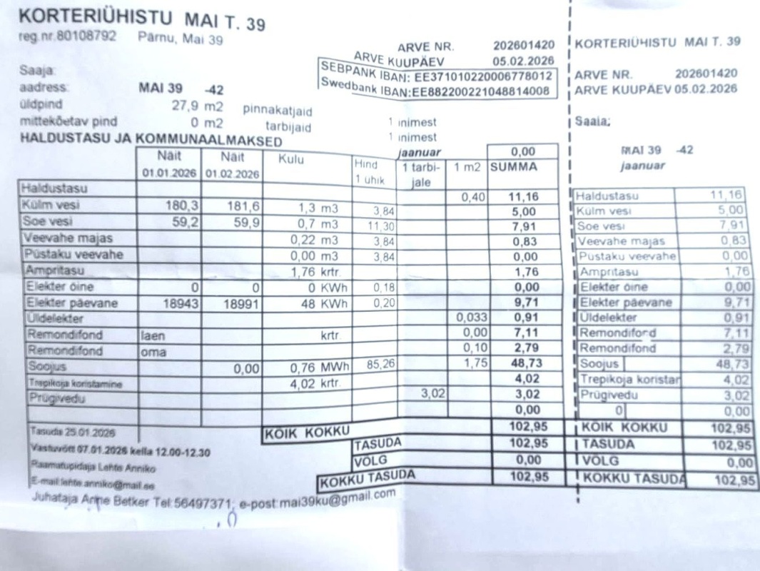 Pärnu linn, Pärnu linn, Mai, Mai tn 39